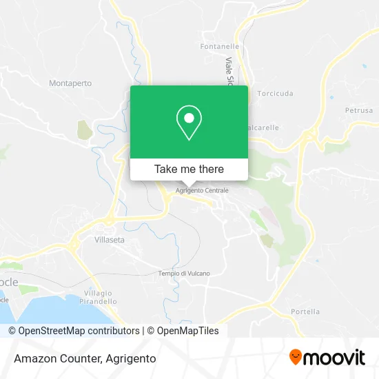 Amazon Counter map