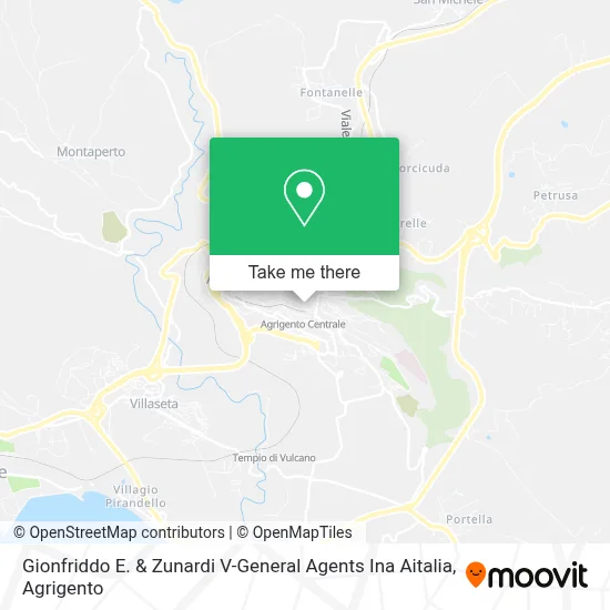 Gionfriddo E. & Zunardi V-Agenti Generali Ina Aitalia map