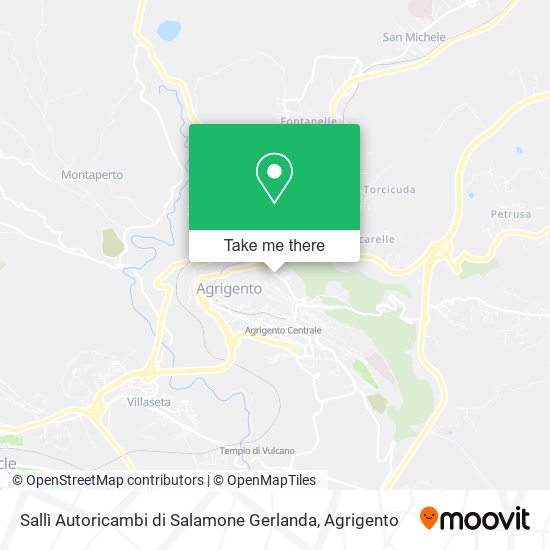 Sallì Autoricambi di Salamone Gerlanda map