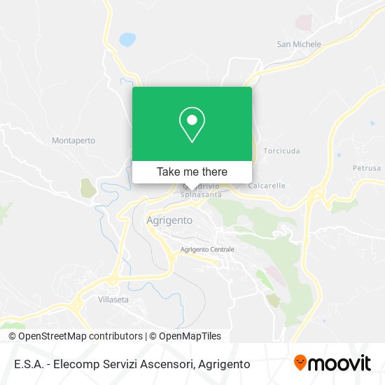 E.S.A. - Elecomp Servizi Ascensori map