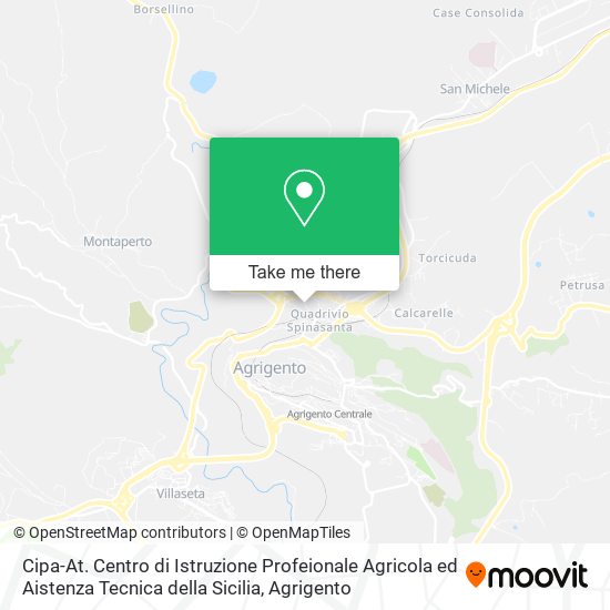 Cipa-At. Centro di Istruzione Profeionale Agricola ed Aistenza Tecnica della Sicilia map