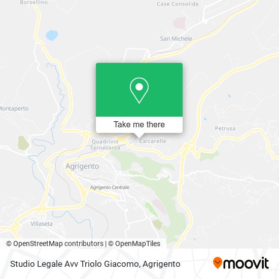 Studio Legale Avv Triolo Giacomo map