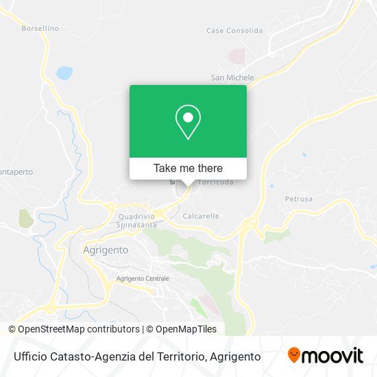 Ufficio Catasto-Agenzia del Territorio map