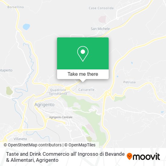 Taste and Drink Commercio all' Ingrosso di Bevande & Alimentari map