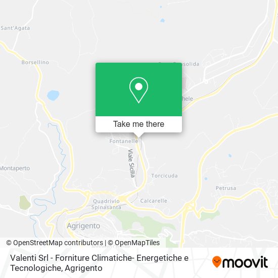 Valenti Srl - Forniture Climatiche- Energetiche e Tecnologiche map