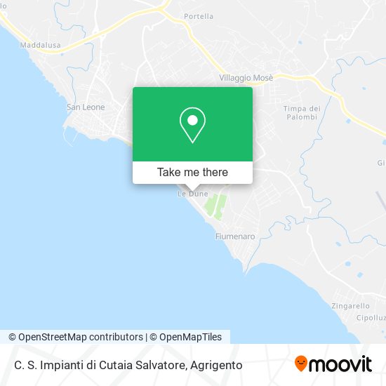 C. S. Impianti di Cutaia Salvatore map