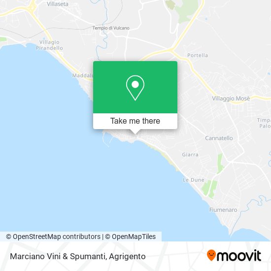 Marciano Vini & Spumanti map