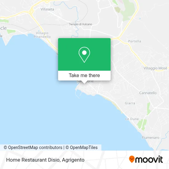 Home Restaurant Disio map