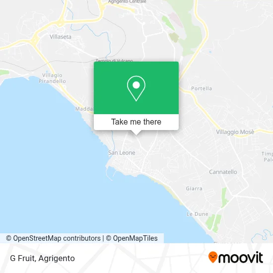 G Fruit map