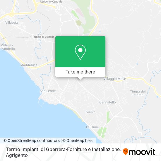 Termo Impianti di Gperrera-Forniture e Installazione map