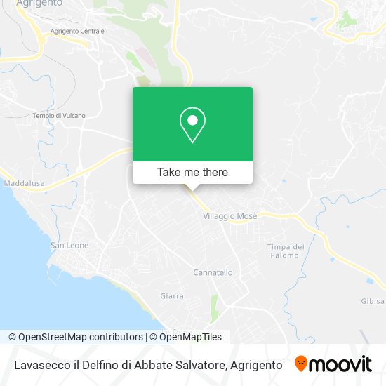 Lavasecco il Delfino di Abbate Salvatore map