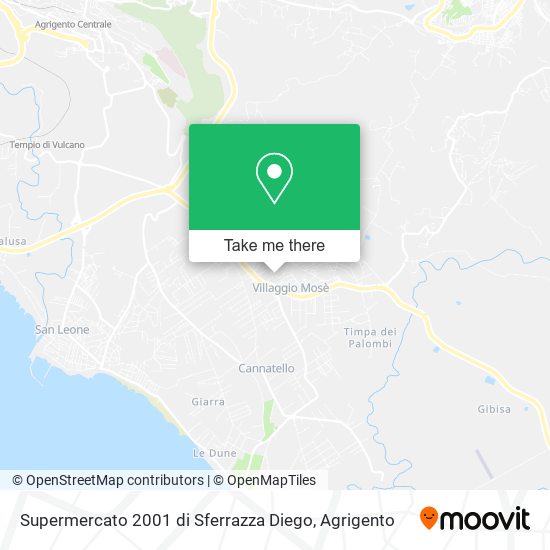 Supermercato 2001 di Sferrazza Diego map