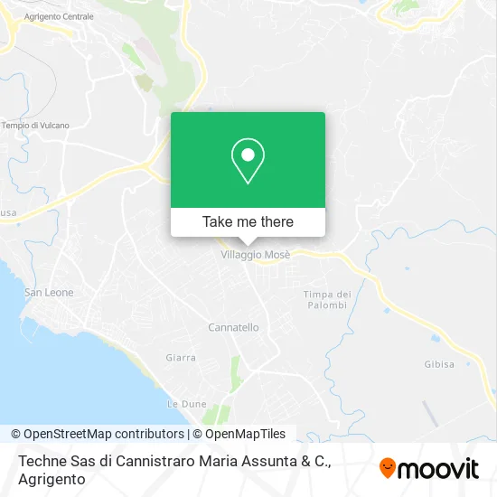 Techne Sas di Cannistraro Maria Assunta & C. map
