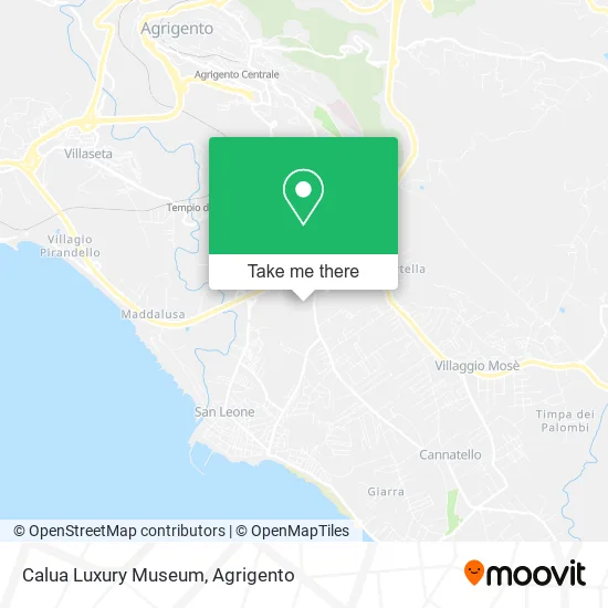 Calua Luxury Museum map