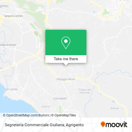 Segreteria Commerciale Giuliana map