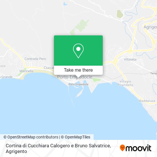 Cortina di Cucchiara Calogero e Bruno Salvatrice map