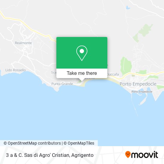 3 a & C. Sas di Agro' Cristian map