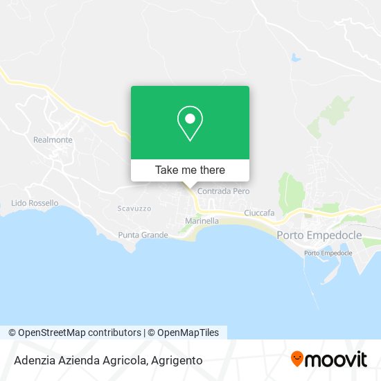 Adenzia Azienda Agricola map