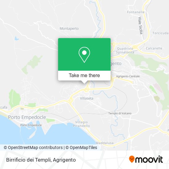 Birrificio dei Templi map