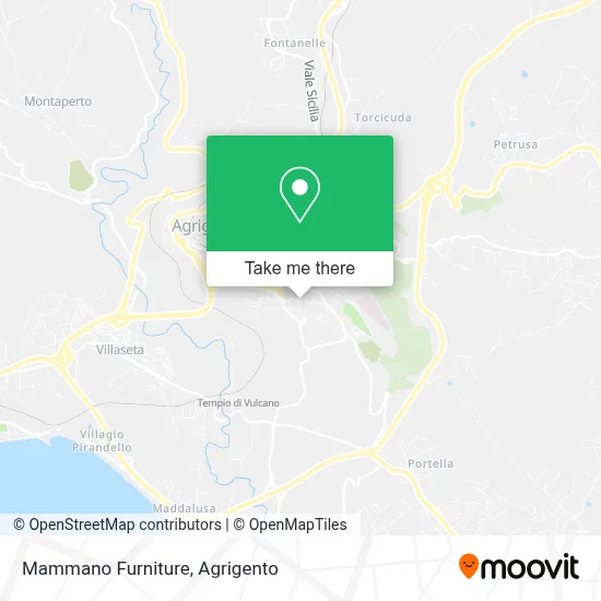 Mammano Furniture map