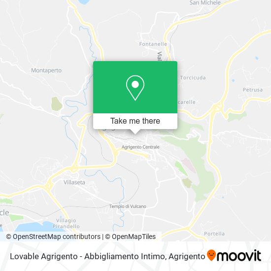 Lovable Agrigento - Abbigliamento Intimo map