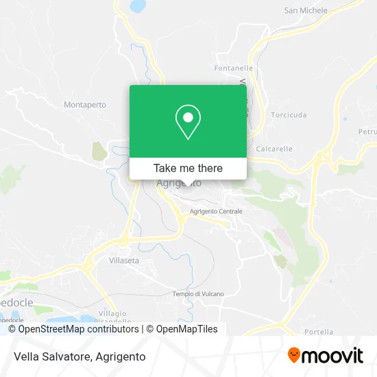 Vella Salvatore map