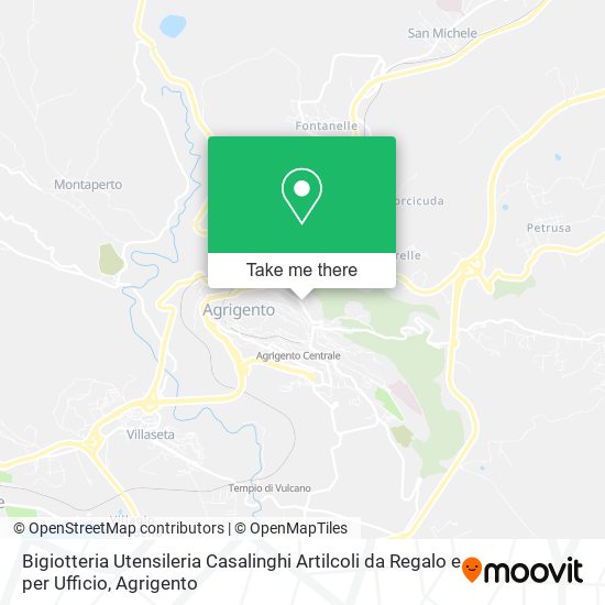 Bigiotteria Utensileria Casalinghi Artilcoli da Regalo e per Ufficio map