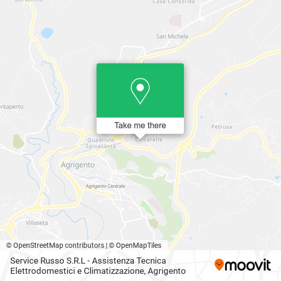 Service Russo S.R.L - Assistenza Tecnica Elettrodomestici e Climatizzazione map