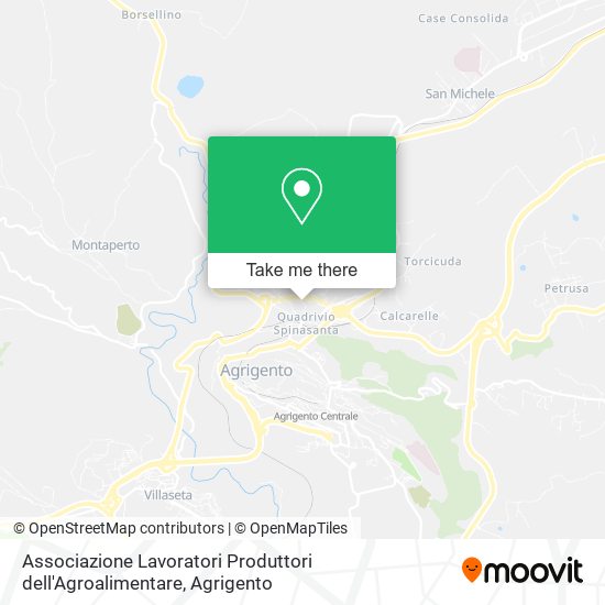 Associazione Lavoratori Produttori dell'Agroalimentare map