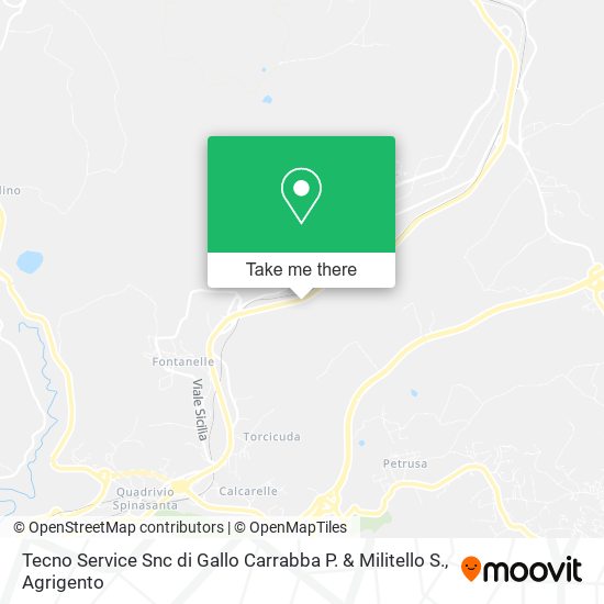 Tecno Service Snc di Gallo Carrabba P. & Militello S. map