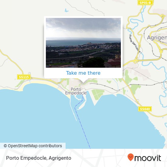 Porto Empedocle map