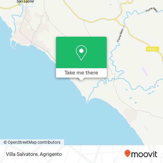 Villa Salvatore map