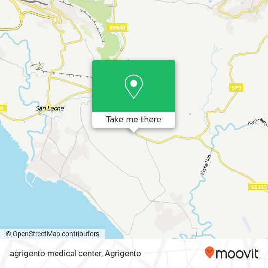 agrigento medical center map