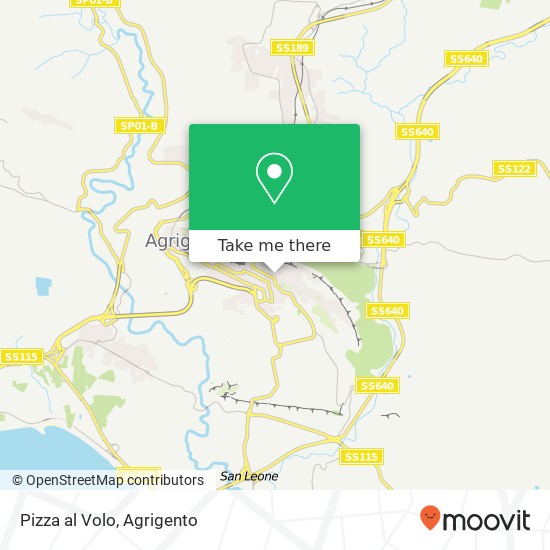 Pizza al Volo map