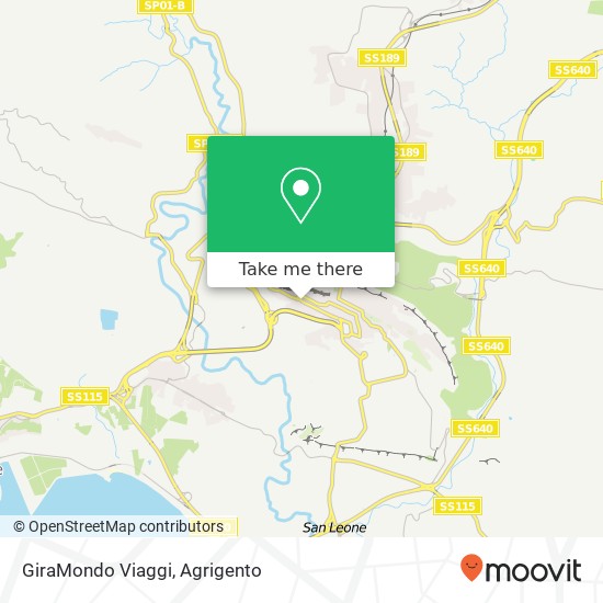 GiraMondo Viaggi map
