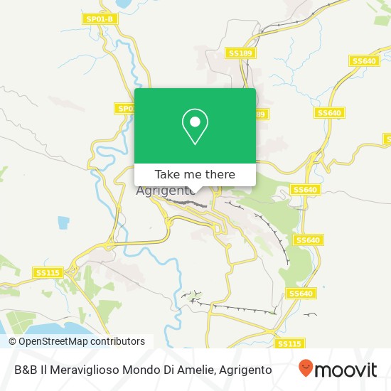 B&B Il Meraviglioso Mondo Di Amelie map