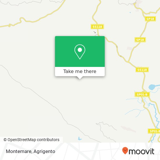 Montemare map