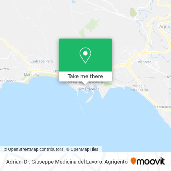 Adriani Dr. Giuseppe Medicina del Lavoro map