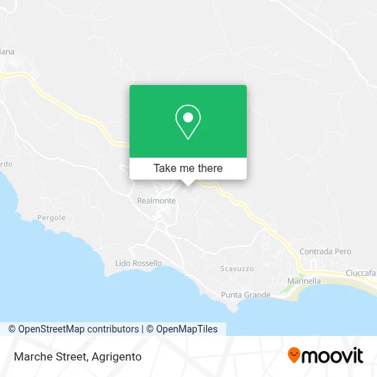 Marche Street map
