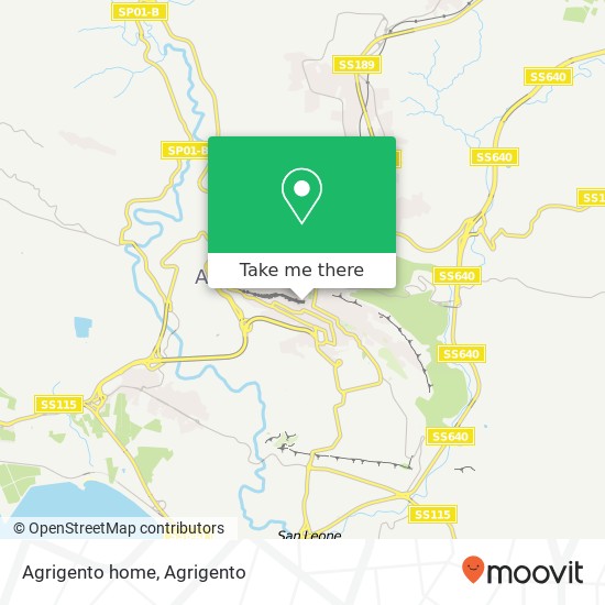 Agrigento home map