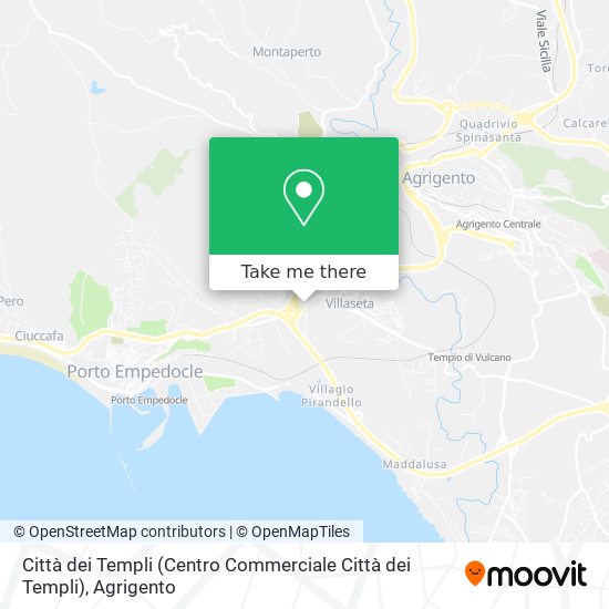 Città dei Templi (Centro Commerciale Città dei Templi) map