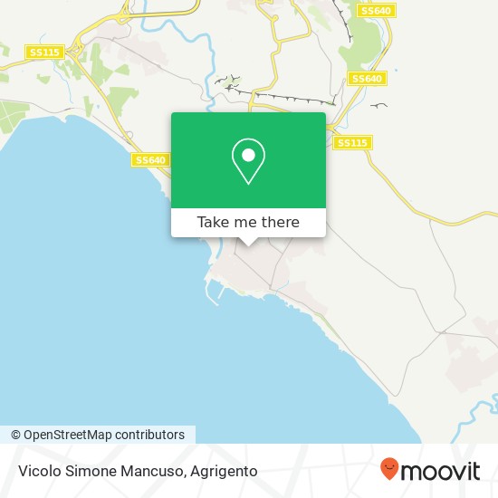Vicolo Simone Mancuso map