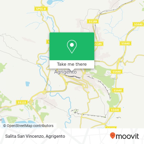 Salita San Vincenzo map