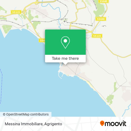 Messina Immobiliare map