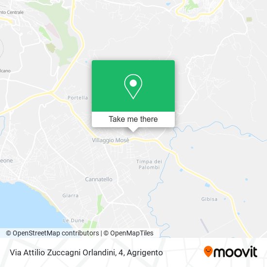 Via Attilio Zuccagni Orlandini, 4 map