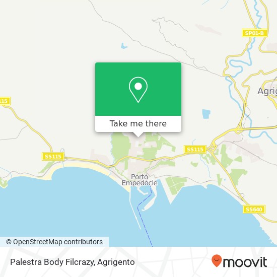 Palestra Body Filcrazy map