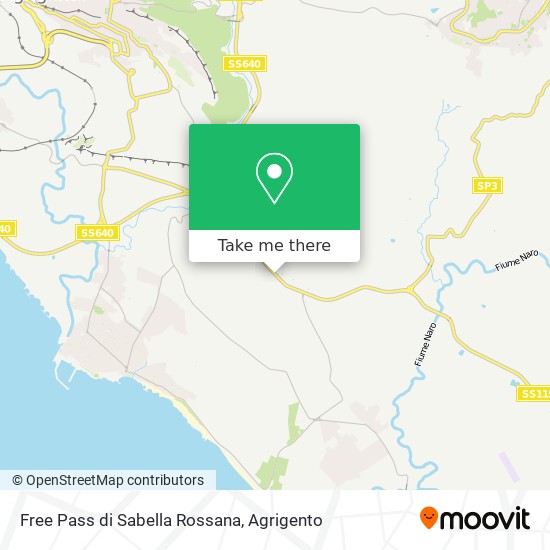 Free Pass di Sabella Rossana map