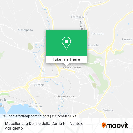 Macelleria le Delizie della Carne F.lli Nantele map