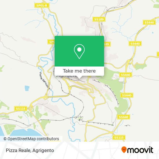 Pizza Reale map