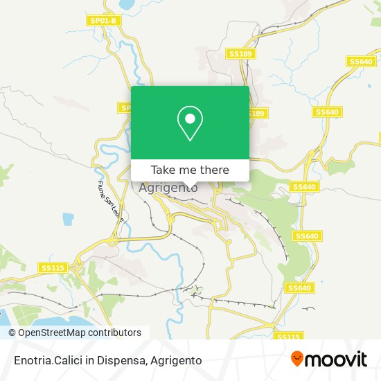 Enotria.Calici in Dispensa map